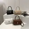 Bolso cruzado casual minimalista de nicho, bolso de color liso a la moda, nuevo bolso de hombro de moda retro coreana primavera 2026