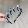 2025 Nueva Diadema Trenzada con Pedrería Elegante Pasador de Pelo Diadema de Lujo Ligero Corona Alta para Lavado de Cara Accesorios para el Cabello Tocado