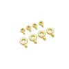 14K Cor Ouro Preservação Rodada Pendurado Fivela Anel de Conexão Pulseira Colar Pingente Fivela Feito à Mão DIY Primeiro Material de Jóias Acessórios