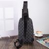Bolso Cruzado de Gran Capacidad Bolso de Hombro Simple para Hombre Bolso Satchel para Hombre Nuevo a Cuadros Bolso de Pecho para Hombre Mochila Pequeña de Negocios para Hombre