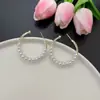 Pendientes de Círculo Geométrico Estilo Barroco Francés Suave y Elegante Pendientes de Lujo Ligero Estilo Celebridad Pendientes de Moda Venta al por Mayor