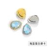 Borde de Gota de Agua Hebilla de Cristal Moca de Proteínas Vidrio Diamante de Cristal DIY Ropa Vestido de Novia Materiales Hechos a Mano Mayoreo