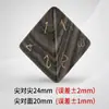Suministro directo de fábrica Poliedro de veta de madera negra natural Mesa DND Tour Calabozo y Calabozo Juego de dados casual Traje Z01