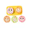 Brinquedo de Comida Simulada Acessórios de Resina Decorações DIY com Cola de Creme Urso de Desenho Animado Fofo Estilo Misto Decoração de Torta de Ovo Pão