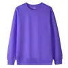 Moletom gola careca com forro de fleece 420g para o Inverno 2026 na mesma cor para homens e mulheres, plus size, corte solto, modelagem que afina, à prova de frio, adequado para uso ao ar livre