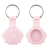 Adecuado para Apple Airtag hierba de la suerte dispositivo anti-pérdida funda de silicona funda protectora para rastreador llavero localizador de mascotas
