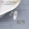ZM - Nuevas joyas para uñas con forma de mariposa plateada superllamativas, joyas de aleación de plata, adornos de diamantes para uñas de metal