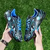Zapatos de Fútbol de Tacos Largos para Niños de Talla Grande Transfronterizos para Hombre para Exteriores para Estudiantes de Primaria y Secundaria Zapatos de Entrenamiento para Césped Zapatos de Competición para Estudiantes de Primaria y Secundaria