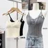 9968 # Camisola sexy de outono e inverno em renda escovada estilo coreano com retalhos, com bojo e top interno de gola V para mulheres