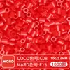 Pacote de Refil de Contas MARD 221 Cores Fusion Beads Saco de 10g 1000 Peças Conjunto Completo Materiais de Contas de Alta Qualidade Atacado