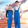 Mono de Trabajo Unisex Wobalan Overol Pantalón Atuendo de Rendimiento para Todas las Estaciones Ropa para Mantenimiento Automotriz e Instalación Resistente al Desgaste Azul