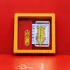 Novos Adesivos de Telefone Dourados com Ouro Puro 999, Trazem Boa Sorte, Temáticos de Princesa, Atrai Riqueza, Dá Dinheiro, Conjunto de Caixa de Presente em Forma de Cabaça, Atacado