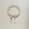 """Amor y Espacio Profundo" Pulsera de Cola de Pez Morada de Qi Yu con un Diseño Único, Temperamento Dulce y Alto Atractivo Estético"""