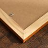 Marco de fotos grande de madera maciza para montaje en pared, 16, 18, 24, 30 y 32 pulgadas, 4K, 8K, A3