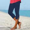 2024 Amazon Aliexpress Verão Leggings Femininas Lisas Casuais Populares