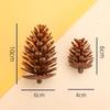 Piñas adornos de Navidad accesorios colgante plástico PE adornos creativos accesorios para fotografía fábrica venta al por mayor directa