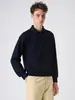 Suéter Polo Casual para Hombre, Ajuste Holgado Simple, Estilo Perezoso, Cuello Solapa Ropa de Punto para Hombre, Ropa para Hombre Estilo Old Money
