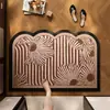 Alfombrilla de piso de tierra de diatomeas estilo europeo para entrada de baño, alfombrilla antideslizante para pies, alfombrilla de piso para baño, alfombrilla absorbente de secado rápido para inodoro