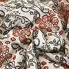Disponível agora: Conjunto de cama de quatro peças com estampa floral retrô e visual de linho, incluindo um lençol e uma capa de edredom de algodão-linho lavado, conjunto de cama de luxo para atacado