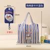 Sacola de Compras à Prova d'Água, Essencial para Viagem, Necessaire de Desenho Animado, Especial para Viagens de Negócios, Bolsa de Armazenamento Portátil Anti-Manchas