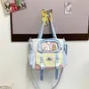 Nova Bolsa Transversal Fofa de Grande Capacidade 2026 para Meninas, Bolsa de Ombro, Bolsa de Mão, Sacola para Aulas