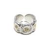 Huayoule 2022 Daisy Ring Quan Zhilong Ajustável Nicho Personalidade Moda Masculina e Feminina Anel Aberto