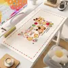 Tapete de Mesa Desenho Animado Fofo, Tapete de Mesa para Proteção Ocular de Estudante, Tapete de Mesa para Computador de Escritório, Toalha de Mesa Especial Impermeável para Estudo e Escrita