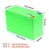 Caja de Batería 18650 con Soporte de Hoja de Níquel, Caja de Batería de Litio 12V 7Ah con Placa de Protección Equilibrada 3S 40A