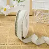 Borde de Ganchillo de 2.5 cm Lazo Bordado Correa de Algodón Empaque de Ramo de Flores Tela de Borde de Diente Pequeño Fresco Superposición