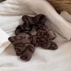 Laço Estampa de Leopardo Elástico para Cabelo Pequeno para Mulheres Corda de Cabelo Estilosa da Moda Elástico de Alta Elasticidade Laço de Cabelo Acessório de Cabelo Versátil de Alta Qualidade