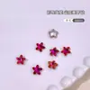 Strass de Unha Estrela do Mar em Forma de Estrela Colorido Pentagrama Fundo Apontado Irregular Strass Vidro K9 Acessórios Atacado Brilhante