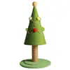Árbol de Navidad Estructura para Trepar Gatos Cuerda de Sisal Natural Poste Rascador para Gatos Tabla Rascadora para Gatos Grande Resistente al Desgaste y a los Arañazos Juguete para Gatos