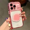 Funda de teléfono instantánea de gelatina de frutas adecuada para Apple 17 y iPhone 16 Pro Max, funda arcoíris en colores de caramelo
