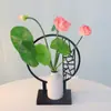 Accesorios de Fotografía de Caligrafía Antigua, Artefactos de Jade, Adornos para Fotografía de Videos Cortos en Salas de Transmisión en Vivo, Montaje de Escena Decorativa, Plantas Verdes
