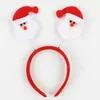 Gafas decorativas de fiesta de Navidad transfronterizas Papá Noel Árbol de Navidad gafas de dibujos animados decoraciones festivas para regalos