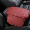 Tapete para Caixa de Apoio de Braço de Carro, Tapete Protetor Antiderrapante e Resistente ao Desgaste em Couro Integral, Bolsa de Armazenamento, Couro Nappa Nappa, Item de Venda Quente Transfronteiriço