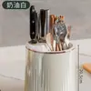 Estante de Almacenamiento Giratorio para Cuchillos Estilo Japonés Portapalillos Multifuncional Gadget Doméstico Integrado Soporte para Cuchillos