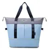 Juego de Maleta de Gran Capacidad Bolsa de Viaje Portátil con Ruedas Separación Seco y Húmedo Bolsa de Gimnasio Bolsa de Cosméticos para Maternidad Bolsa de Viaje para Mujer