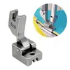 S518 S518N S518Ns Máquina de Coser Plana Computarizada Pie Prensatelas para Cremallera Invisible de Acero Completo Pie Prensatelas para Cremallera de Máquina de Coser Plana