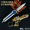 Triángulo Z Acción Metal Mercy Navaja Plegable Acción Periférico Modelo Engrosado Aleación Acción Garra Navaja Adorno