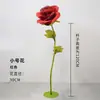 Decoração de flor de papel para casamento rosa feita à mão layout de cena tridimensional adereços florais decoração de janela enorme