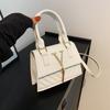 Bolso de Hombro Estilo Academia para Mujer 2024 Nuevo Alta Gama Moda Bolso de Hombro Popular para Viajar Cruzado Pequeño Cuadrado