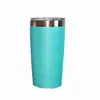 Copo de Carro 20oz Aço Inoxidável de Camada Dupla Boca Larga Vácuo Copo de Cerveja Isolamento Térmico Escritório