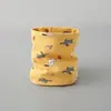 Conjunto de cachecol infantil com gola e cachecol para meninos e meninas, bebê coreano, outono e inverno, cachecol para bebê, quente, dispensa de pescoço