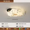 Lámpara de Dormitorio 2025 Nuevo Espectro Completo Protección Ocular Estilo Canción Estética Cubierta de Tela Lámpara de Techo Artística para Restaurante Lámparas Zhongshan