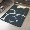 Alfombrilla de Baño, Alfombrilla Antideslizante para Entrada de Baño, Alfombrilla Absorbente de Tierra de Diatomeas, Alfombra Doméstica de Dibujos Animados de Secado Rápido