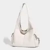 Bolso Grande de Piel Suave Casual 2026 Nueva Moda Versátil Elegante Bolso de Hombro Bolso Tote Bolso Retro de Moda