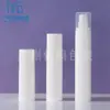 Botella Blanca de Dispensación al Vacío Tipo Prensa Spray de Loción Muestra Botella Vacía Viaje Cosméticos y Cuidado de la Piel Botella de Empaque