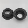 En Stock Tapones de Plástico Negro de 3 pulgadas Tapones de Tubo de Papel Espesado de 76 mm Núcleo de Papel para Rollo de Película Tapones Protectores de Goma