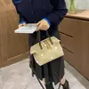 Bolso nuevo de gamuza con lunares para el otoño, estilo simple, adecuado para ir al trabajo, bolso tipo almohada para el hombro y la axila